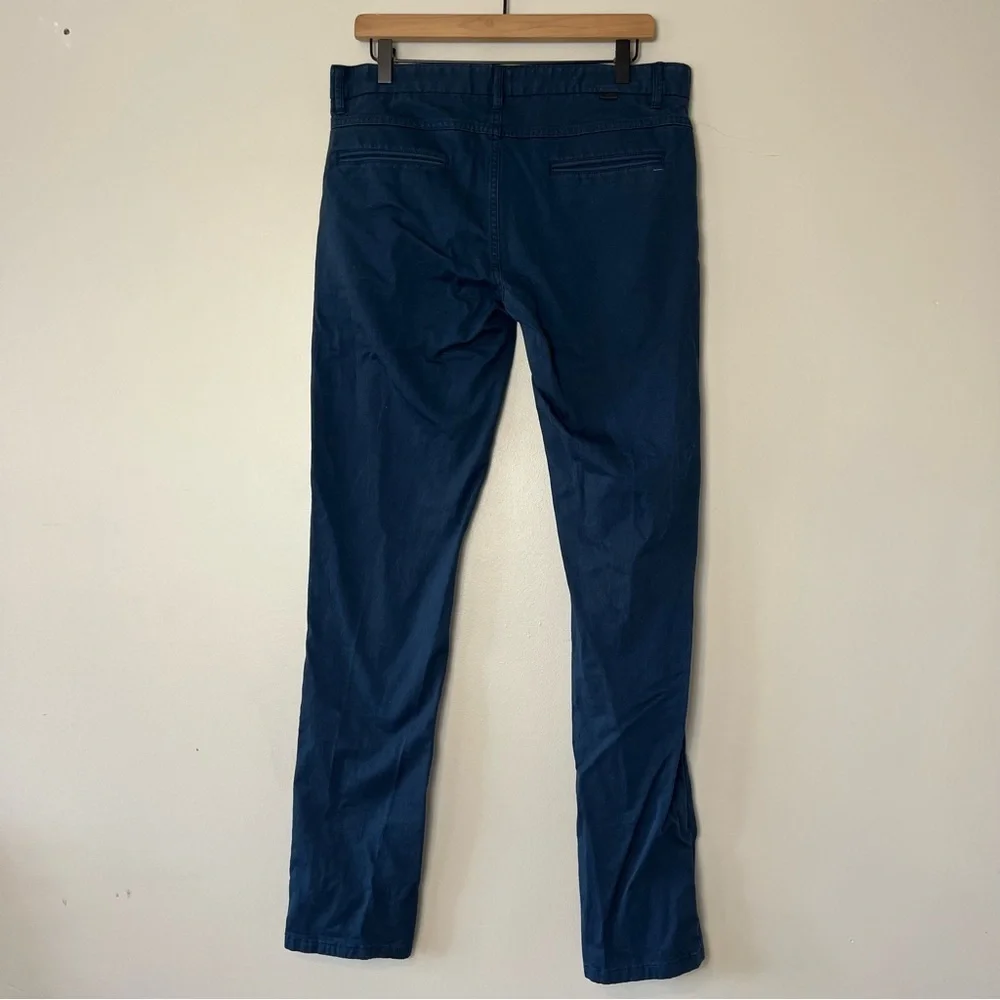 Zara Man Basic Collection Navy‎ Chinos 32X32